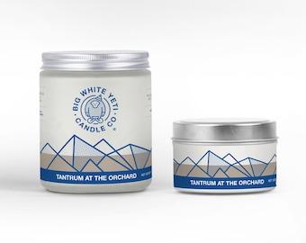 Tantrum At The Orchard Soy Candle - 6oz tin or 8oz glass jar