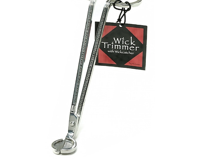 Wickman Stainless Steel Polished Wick Trimmer, Silver
