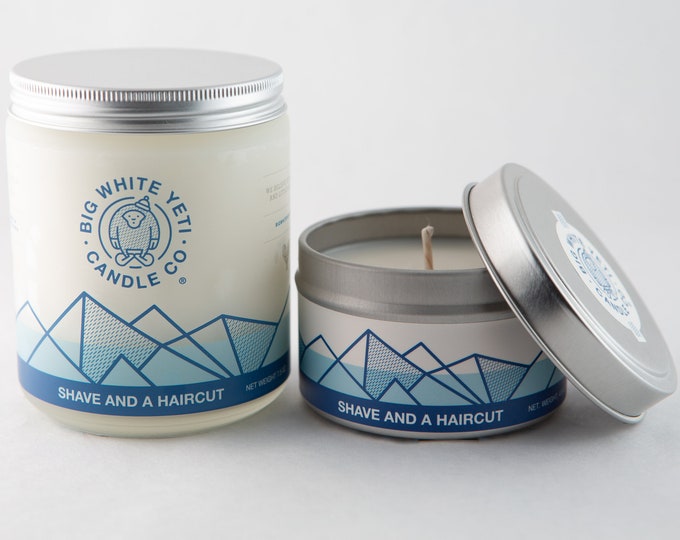 LAST CALL - Shave and a Haircut Soy Candle