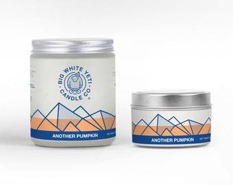 Another Pumpkin Soy Candle - 6oz tin or 8oz glass jar