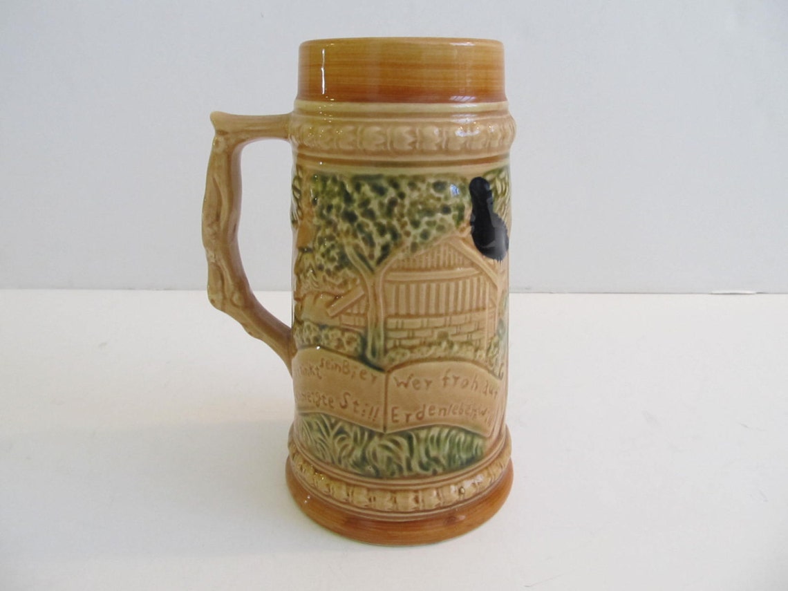 Vintage Steins Beer Steins Japan Decorative Steins Beer Etsy