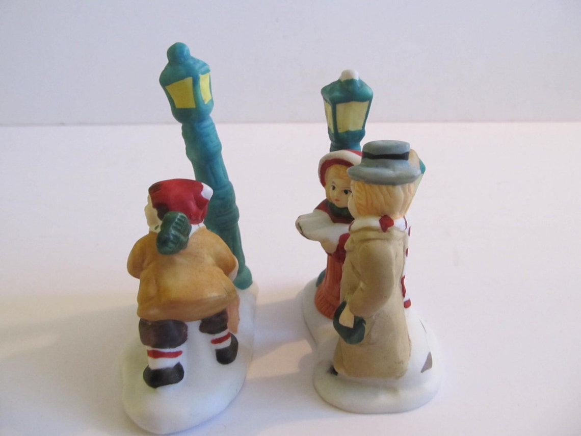 Christmas Christmas Figurines Christmas Village Christmas | Etsy