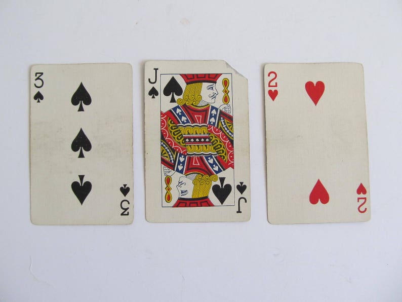 Paper Decor Scrapbooking Vintage Playing Cards Scottie Dogs Paper Playing Cards Scrapbooking Paper Ephemera Dog Cards Dog Playing Cards