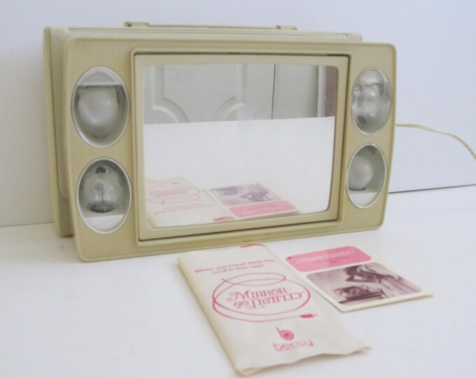 Mirror Go Lightly, Make up Mirror, Cosmetic Mirror, Lighted Make up