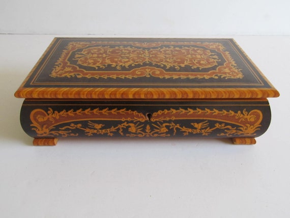 Vintage Jewelry Box Al Made In Italy Vintage Jewelry Box Al