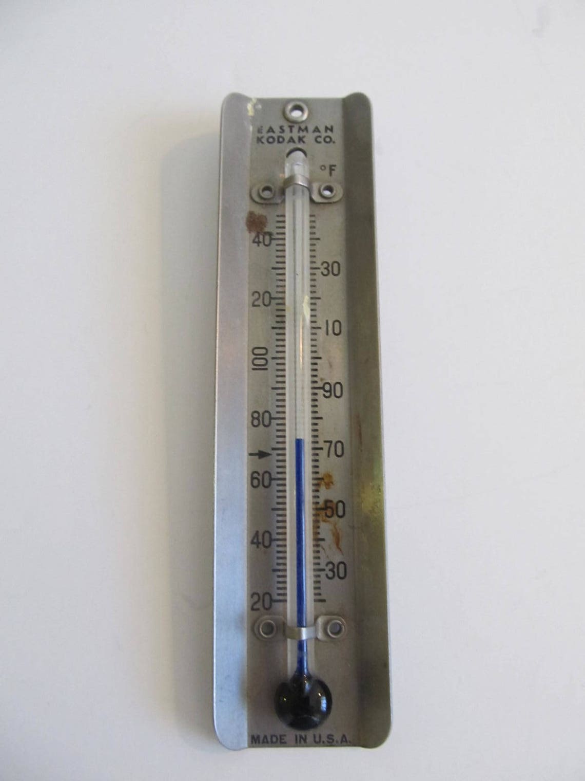 Vintage Eastman Kodak Co Thermometer Kodak Thermometers Etsy