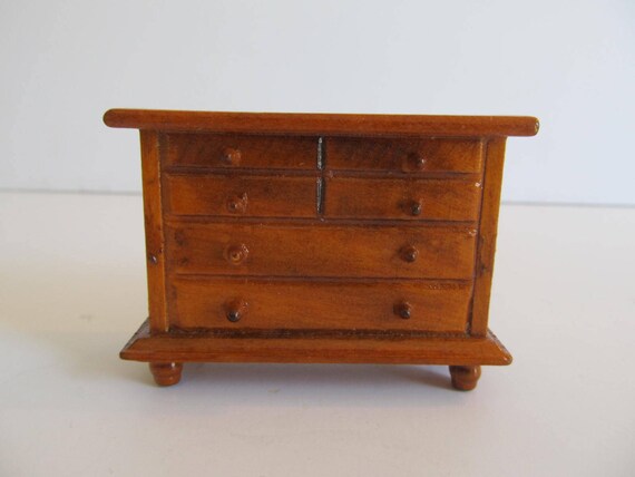 Doll Furniture Dollhouse Furniture Doll Dresser Dollhouse Etsy