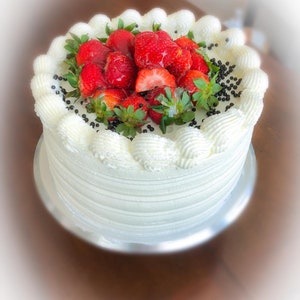 Strawberry Vanilla Cake