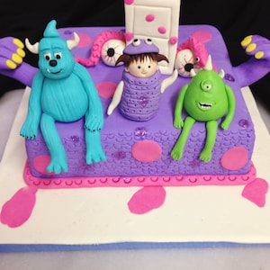 Monsters Birthday Cake