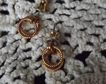 Braided Drop Pierced Earrings by Amway Artistry