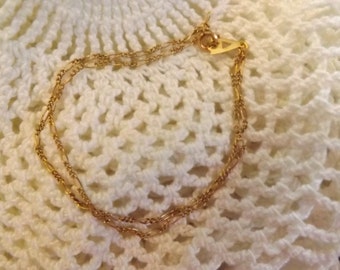 Amway Artistry Chantilly chain bracelet
