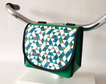 Lenkertasche, Fahrradtasche, Lenkertasche Kinder, Lenkertasche Erwachsene, Lenkertasche Wachstuch, Lenkertasche wasserdicht, Lunchbag