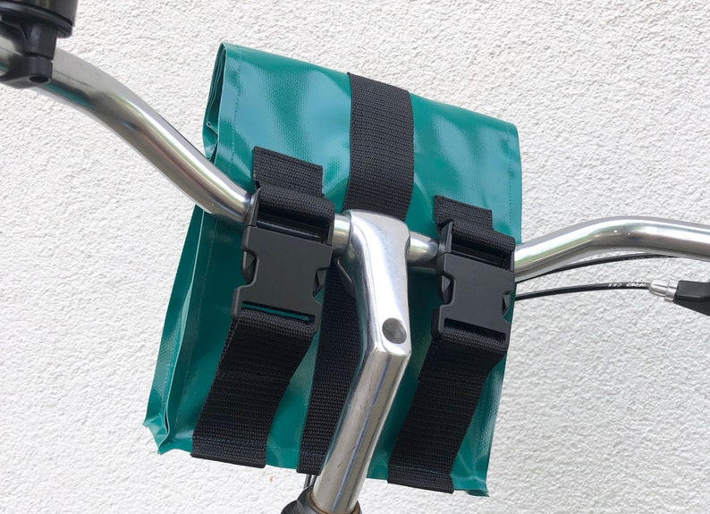 handlebar bag roll up, bicycle bag, image 2
