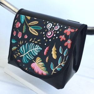 Lenkertasche mit Deckel, mit Gurt oder ohne aus robuster LKW Plane