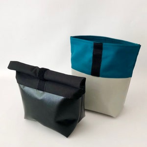 Kulturbeutel, Nasstasche, Geschenk Männer aus LKW Plane und Cordula