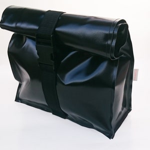Kulturtasche XL, Kulturtasche groß, Kulturtasche Männer, Männergeschenk, Kulturtasche schwarz, Kulturtasche schlicht, LKW Plane