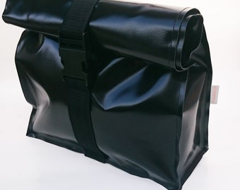 Kulturtasche XL, Kulturtasche groß, Kulturtasche Männer, Männergeschenk, Kulturtasche schwarz, Kulturtasche schlicht, LKW Plane