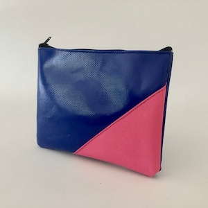 Etui, Pouch aus LKW Plane, Kosmetiktasche, Reiseunterlagen