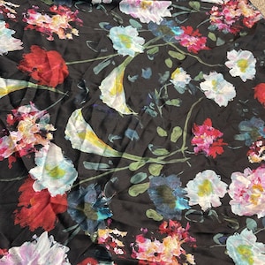 Seta 1 iarda - tessuto di scarto di design