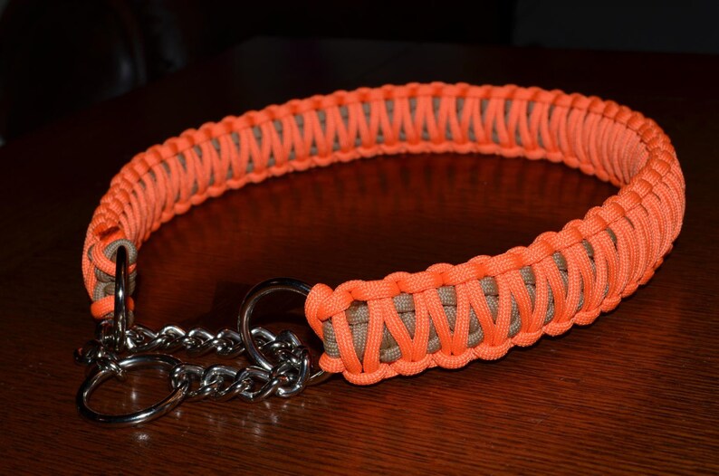 Paracord King Cobra Martingale Dog Collar Etsy