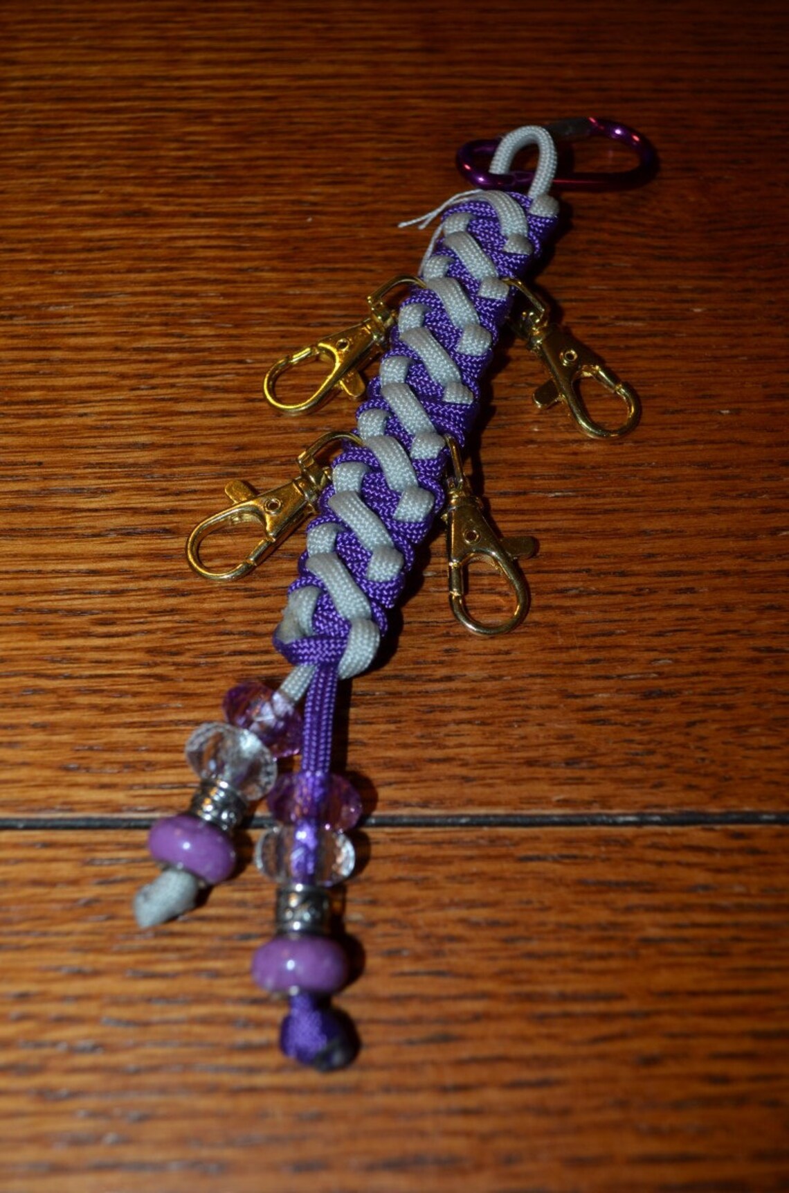 Paracord Cheer Bow Holder Etsy