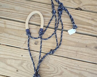 READY TO SHIP - 1/4" Premium  rope halter