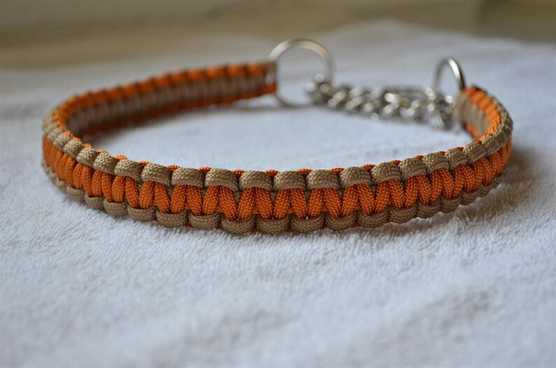 Paracord Martingale Dog Collar Etsy