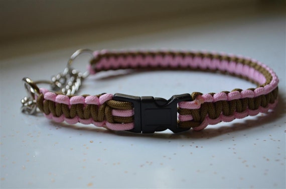 paracord martingale dog collar