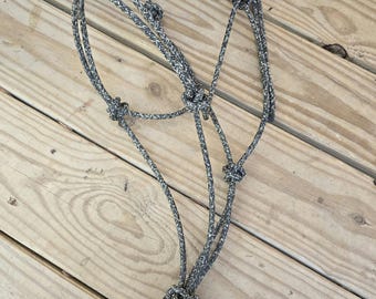 READY TO SHIP - 1/4" Premium  rope halter