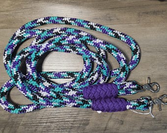 READY TO SHIP - 10'7" loop reins