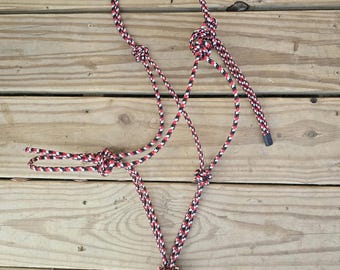 READY TO SHIP - 1/4" Premium  rope halter