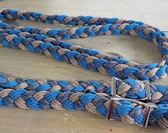 READY TO SHIP - 7.5' braided loop reins