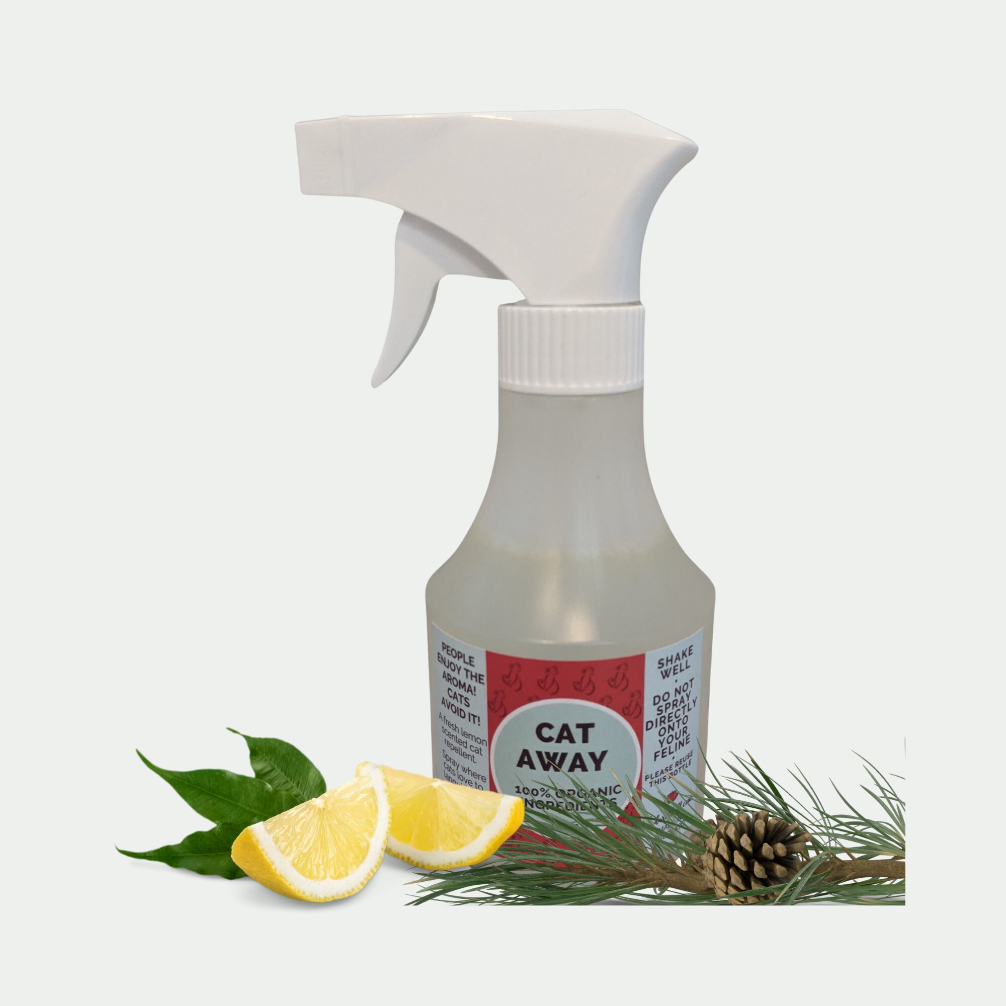 lemon spray cat deterrent