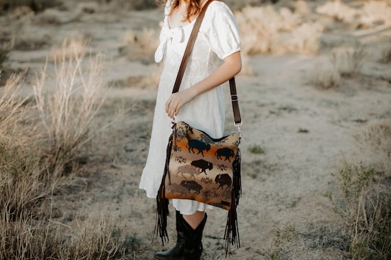 Large fringe crossbody best sale bag