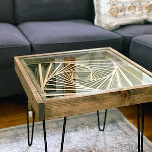 Unique End Table Etsy