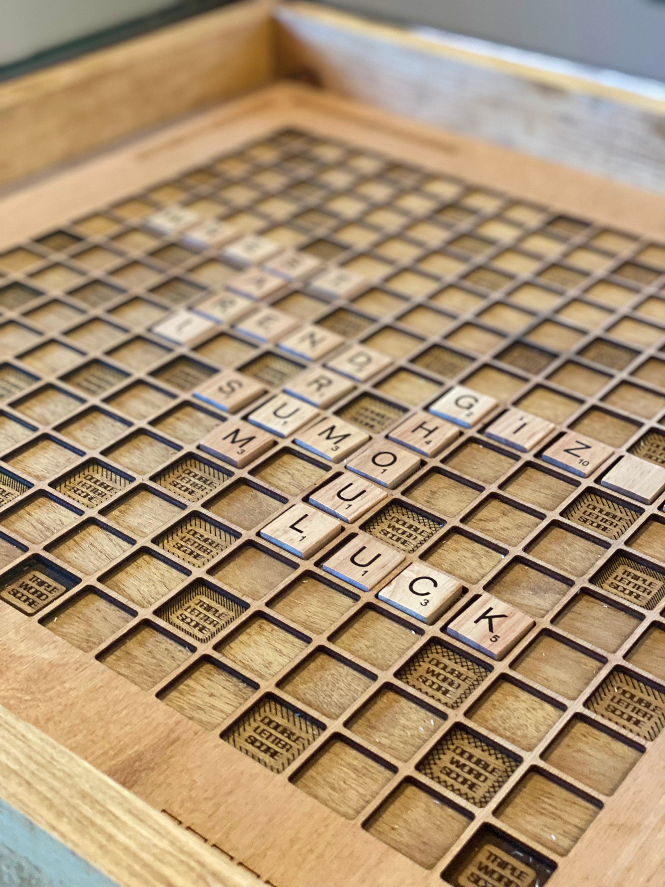 Free Printable Scrabble Tiles - Great Replacement or Lunch Game