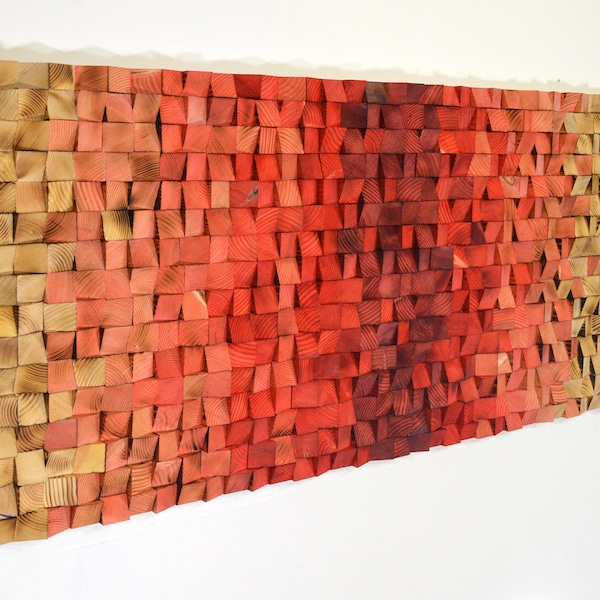 Red Wall Hanging Etsy