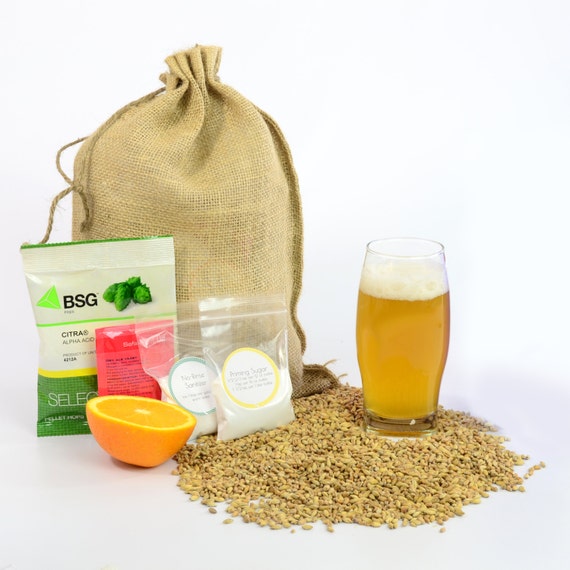 Tropic Thunder Citra Ipa One Gallon Beer Home Brewing Recipe Etsy