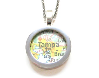 Custom Map Jewelry Tampa Clearwater - Il 340x270.649587245 530j