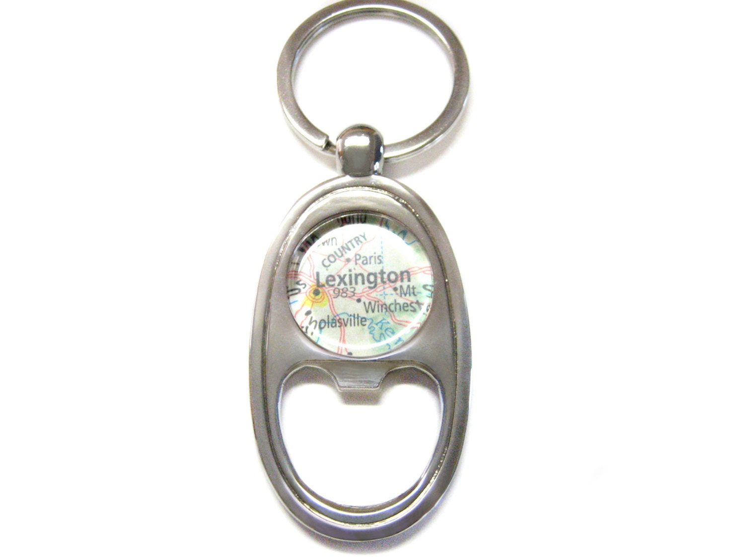Kentucky Keychain Louisville Key Chains Mens Gift Lexington 
