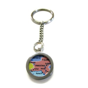 Pakistan Map Keychain