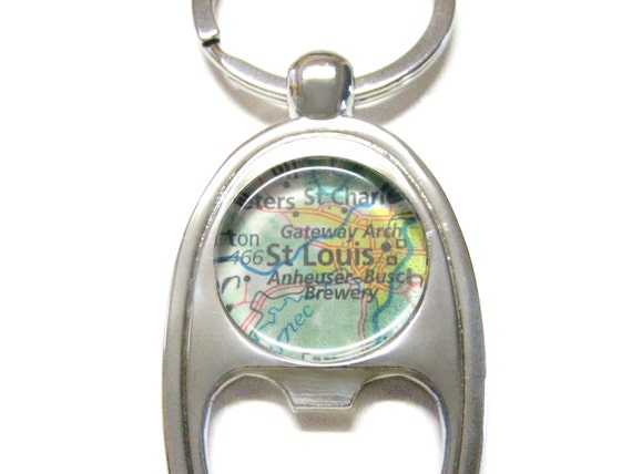 St. Louis Missouri Bottle Opener Key Chain 