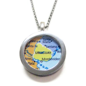 Collar de Uruguay mapa