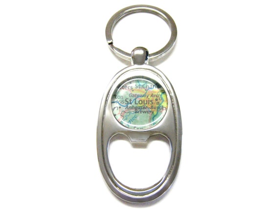 St. Louis Missouri Bottle Opener Key Chain 