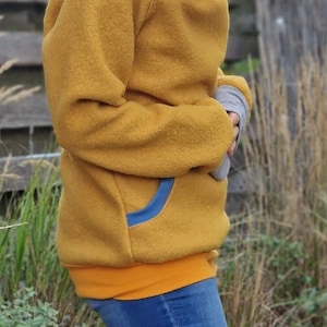 Walk hoodie * Hoodie * Retro * Walkloden * Wool sweater * * Sweater * Hoodie for women * Outdoor * Sweatshirt * Pullover * warm