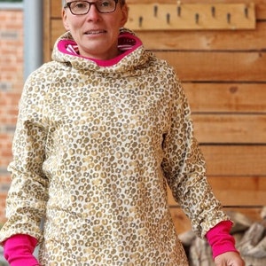 LT Surfwear * Hoodie * Retro * Animal Leo Love * Pullover * Hoodie for women * Sweater * Sweatshirt jumper casual autumn winter