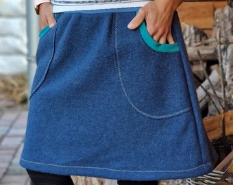 Winter skirt, boiled wool skirt, hip skirt, s-XL skirt for women, wool skirt, wool skirt, winter skirt, women's skirt, jeans, boiled wool, eco fashion