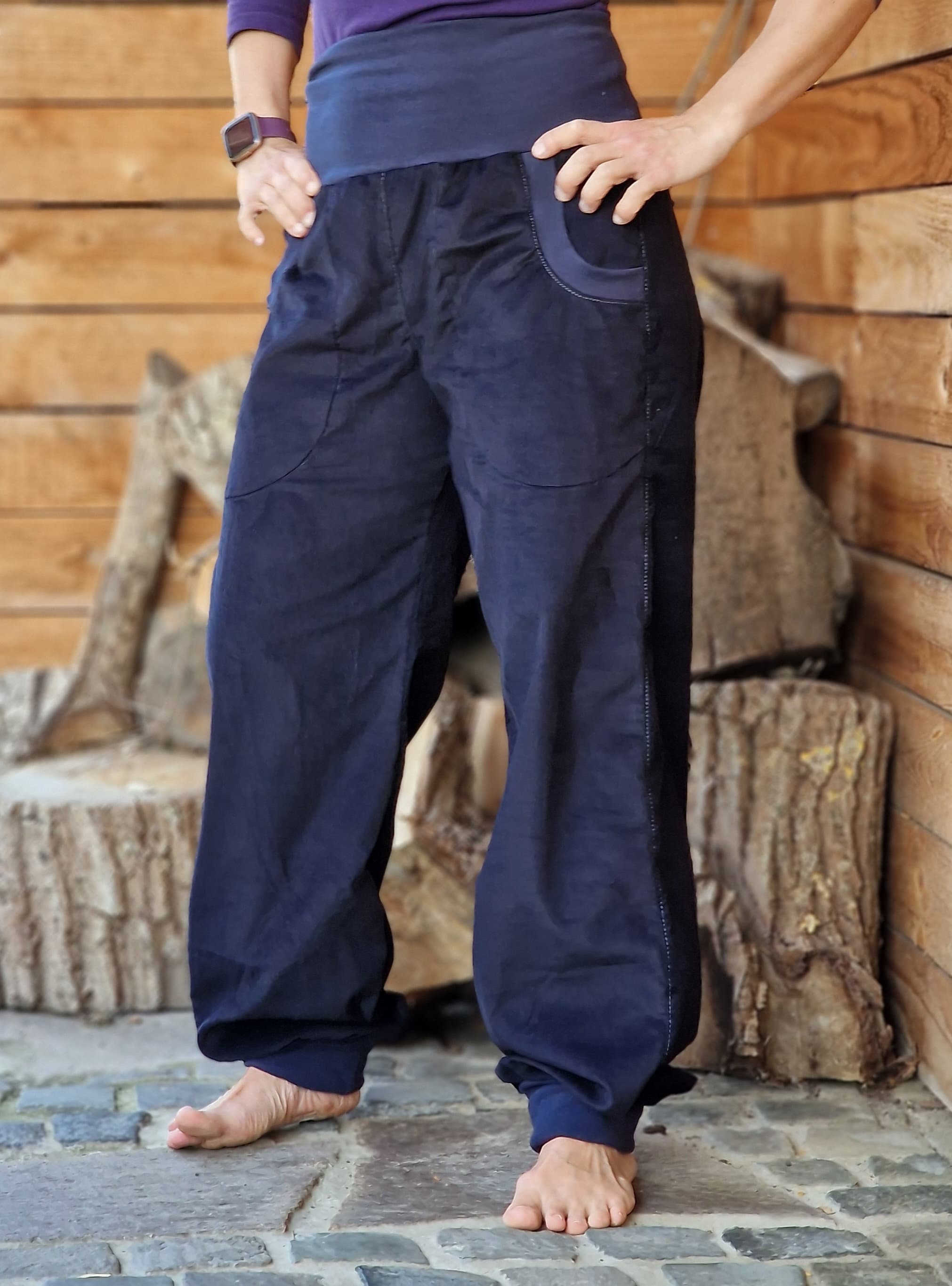 papier】Farm pants /Navy