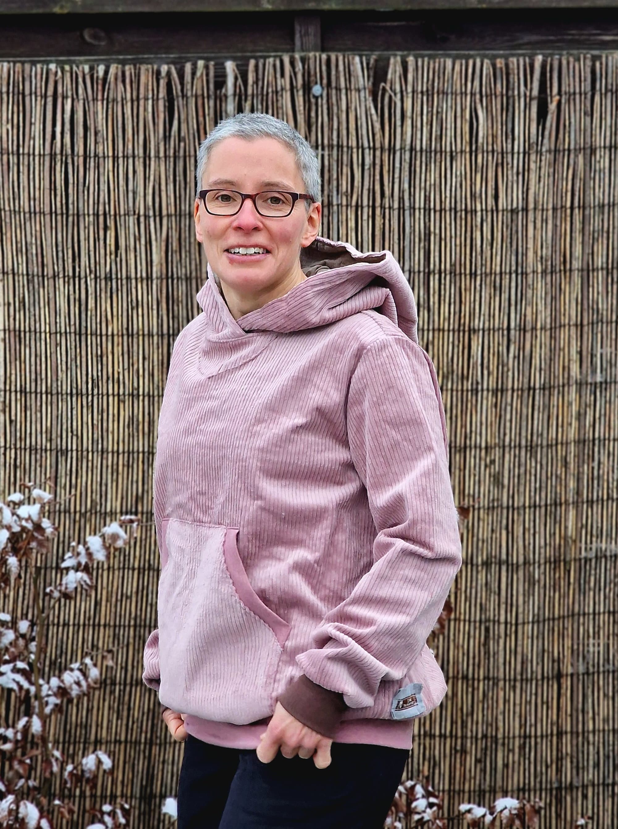 Hoodie cord pink Etsy Mexico