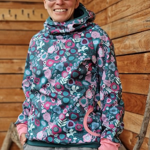 LT Softshell * Hoodie * Retro * Windbreaker * Pullover * Softshell hoodie for women * Outdoor softshell jacket for women, overcoat
